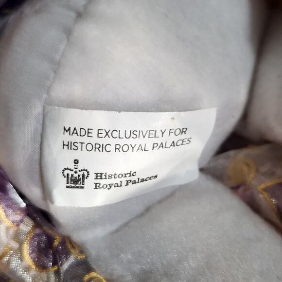 Renaissance Plush Golden Brown Bears Historic Royal Queen King Teddy Doll  11" - Picture 7 of 12